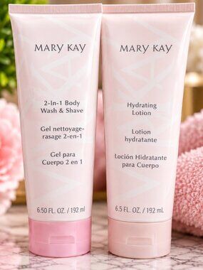 Brand New MaryKay 2 in 1 Body Wash & Shave Plus Hydrating Lotion!